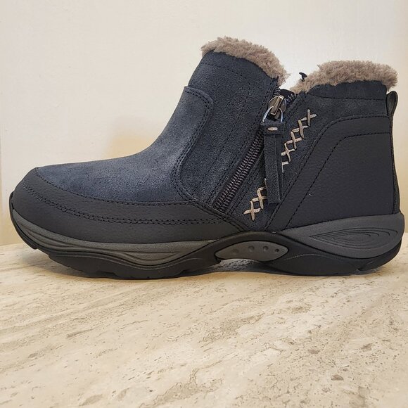 Easy Spirit Womens Epic Round Dark Blue water-resistant 9.5W - A023 - Picture 3 of 11